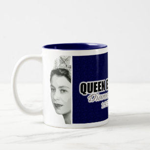 Diamond Jubilee Tweekleurige Koffiemok
