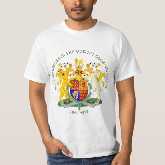 Diamond Jubilee UK T-shirt (Voorkant)