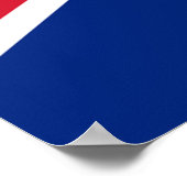 Diamond Jubilee Union Flag and Royal Crest Poster (Hoek)