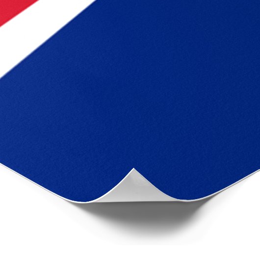 Diamond Jubilee Union Flag and Royal Crest Poster (Hoek)