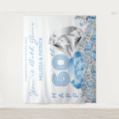 Diamond Jubileum Achtergrond Wandkleed (Voorkant)