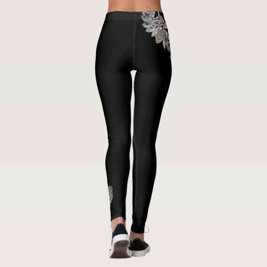Diamond Ketting Print Leggings (Achterkant)