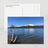 Diamond Lake, Oregon Briefkaart (Voorkant / Achterkant)