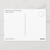 Diamond Lake, Oregon Briefkaart (Achterkant)