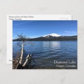 Diamond Lake, Oregon Briefkaart (Voorkant / Achterkant)