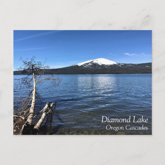 Diamond Lake, Oregon Briefkaart (Voorkant)