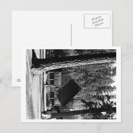 Diamond Lake, oregon Cabin Uitzicht Foto Briefkaart (Voorkant / Achterkant)