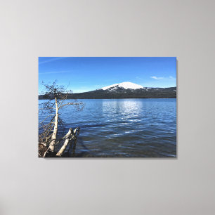 Diamond Lake, Oregon Canvas Afdruk