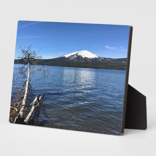 Diamond Lake, Oregon Fotoplaat (Zijkant)
