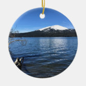 Diamond Lake, Oregon Keramisch Ornament (Voorkant)