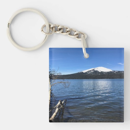 Diamond Lake, Oregon Sleutelhanger (voorkant)