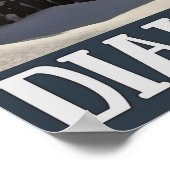 Diamond Lake Winter Marina - Geen tekst Poster (Hoek)