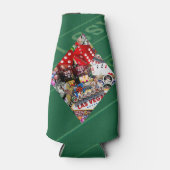 Diamond - Las Vegas Kaart Shape Flesjeskoeler (Voorkant)