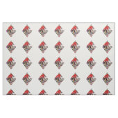 Diamond - Las Vegas Kaart Shape Stof (Fat Quarter)