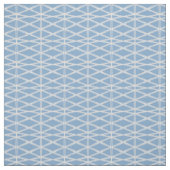 Diamond Lattice eigentijds modern driehoek blauw Stof (Swatch)