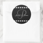 Diamond Letter P Names Wedding Stickers (Tas)