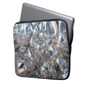 Diamond Life Electronics Bag Laptop Sleeve (Voorkant Links)