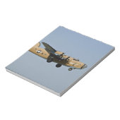 Diamond Lil B-24 Bomber, landend in Oshkosh, Notitieblok (Linkerzijde)