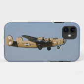 Diamond Lil B-24 bommenwerper, landend in Oshkosh, Case-Mate iPhone Case (Achterkant (horizontaal))