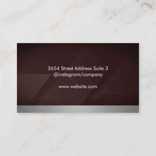 Diamond-Logo | juwelierszaak Visitekaartje (Achterkant)