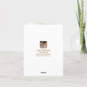 Diamond Love Bird 60e Jubileum Dank u kaarten Notitiekaartje (Achterkant)