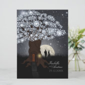 Diamond Love Tree Kaart (Staand voorkant)