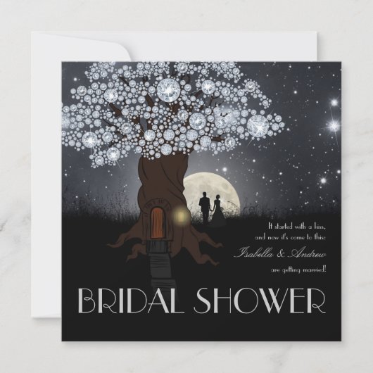 Diamond Love Tree Kaart (Voorkant)