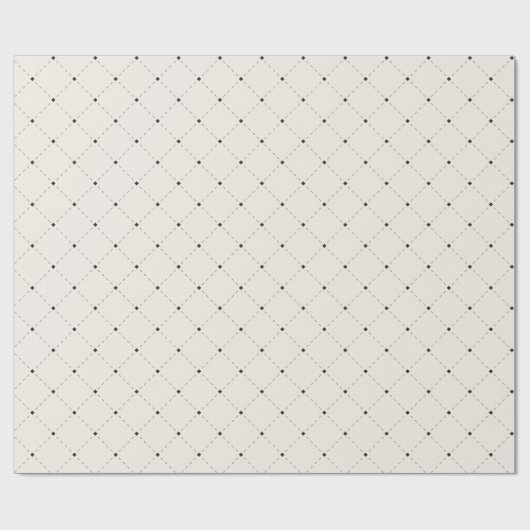 Diamond Luxury Pattern Wrapping Paper Cadeaupapier (Vlak)