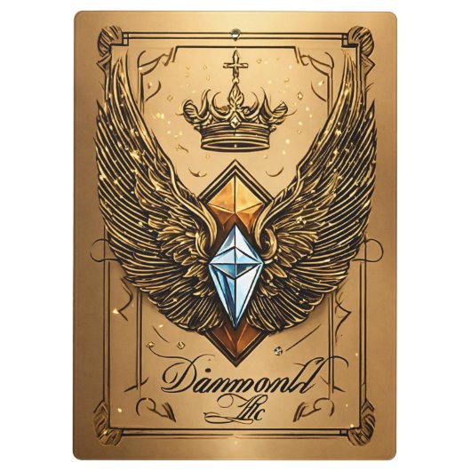 "Diamond Majesty Klembord - AK Online Store" (Achterkant)