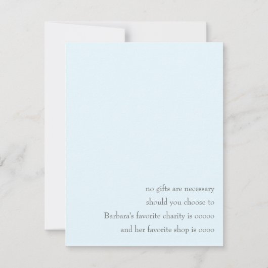 Diamond Martini Kaart (Achterkant)