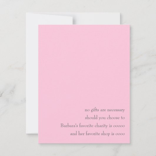 Diamond Martini Kaart (Achterkant)