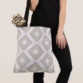 Diamond Medallion Beige/Tan Designer Tas (Dichtbij)