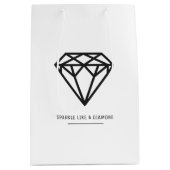 Diamond Medium Cadeauzakje (Voorkant)