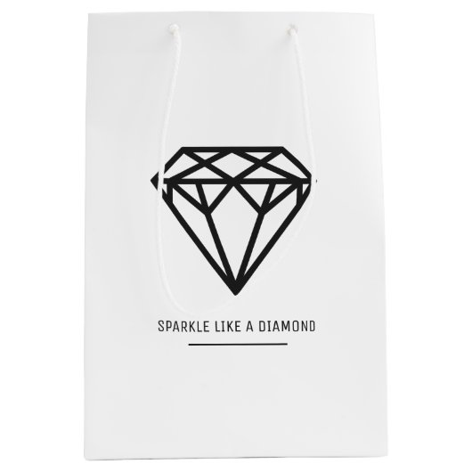Diamond Medium Cadeauzakje (Voorkant)