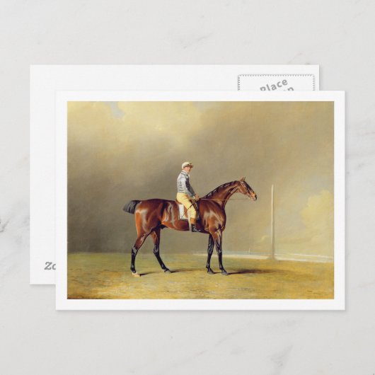 Diamond, met Dennis Fitzpatrick Up, 1799 (olie op Briefkaart (Voorkant / Achterkant)