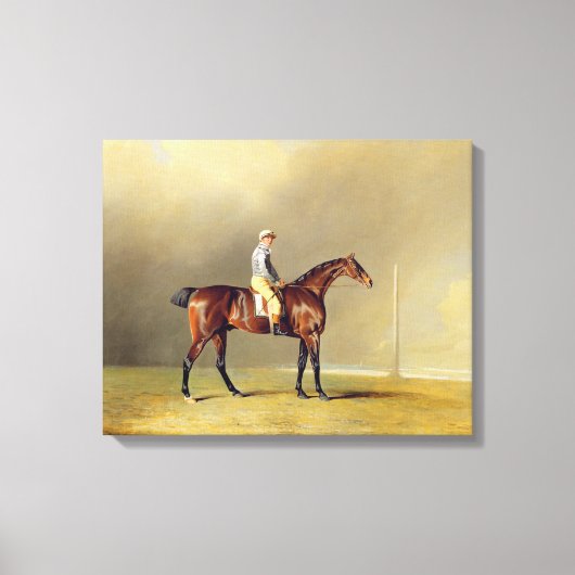 Diamond, met Dennis Fitzpatrick Up, 1799 (olie op Canvas Afdruk (Voorkant)