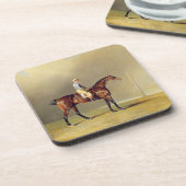 Diamond, met Dennis Fitzpatrick Up, 1799 (olie op Drankjes Onderzetter (Linkerzijde)