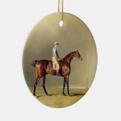 Diamond, met Dennis Fitzpatrick Up, 1799 (olie op Keramisch Ornament (Rechts)