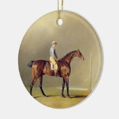 Diamond, met Dennis Fitzpatrick Up, 1799 (olie op Keramisch Ornament (Links)