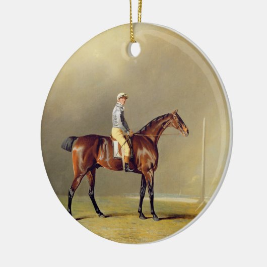 Diamond, met Dennis Fitzpatrick Up, 1799 (olie op Keramisch Ornament (Links)