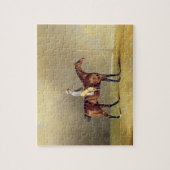 Diamond, met Dennis Fitzpatrick Up, 1799 (olie op Legpuzzel (Verticaal)