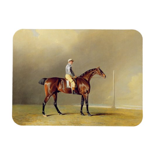 Diamond, met Dennis Fitzpatrick Up, 1799 (olie op Magneet (Horizontaal)