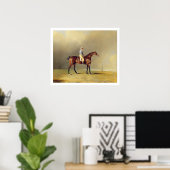 Diamond, met Dennis Fitzpatrick Up, 1799 (olie op Poster (Thuiskantoor)