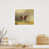 Diamond, met Dennis Fitzpatrick Up, 1799 (olie op Poster (Keuken)