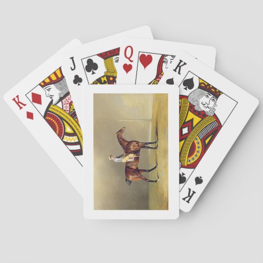 Diamond, met Dennis Fitzpatrick Up, 1799 (olie op Speelkaarten (Achterkant)