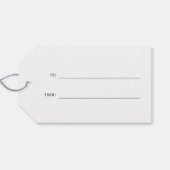 Diamond met Marmer Cadeaulabel (Achterkant Horizontaal)