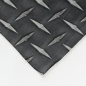 Diamond Metal Bord Fleece Deken (Hoek)