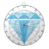 Diamond Metal Cage Dartboard Dartbord (Voorkant)