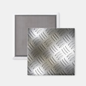 Diamond Metal Look Bord Magnet (Voorkant / Achterkant)