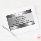 Diamond Metal Look Borden Stickers (Envelop)